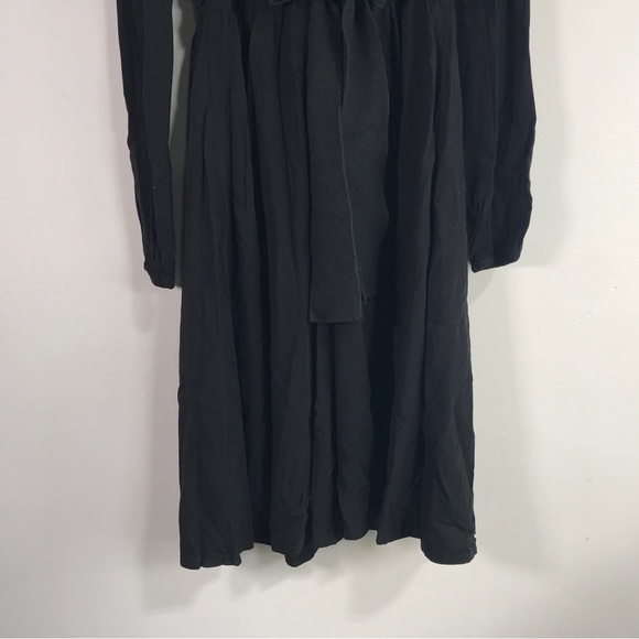 Juvenile Planet Space Grey Long Sleeve Dress, Girl's Youth Size 12 - Black - Picture 8 of 9